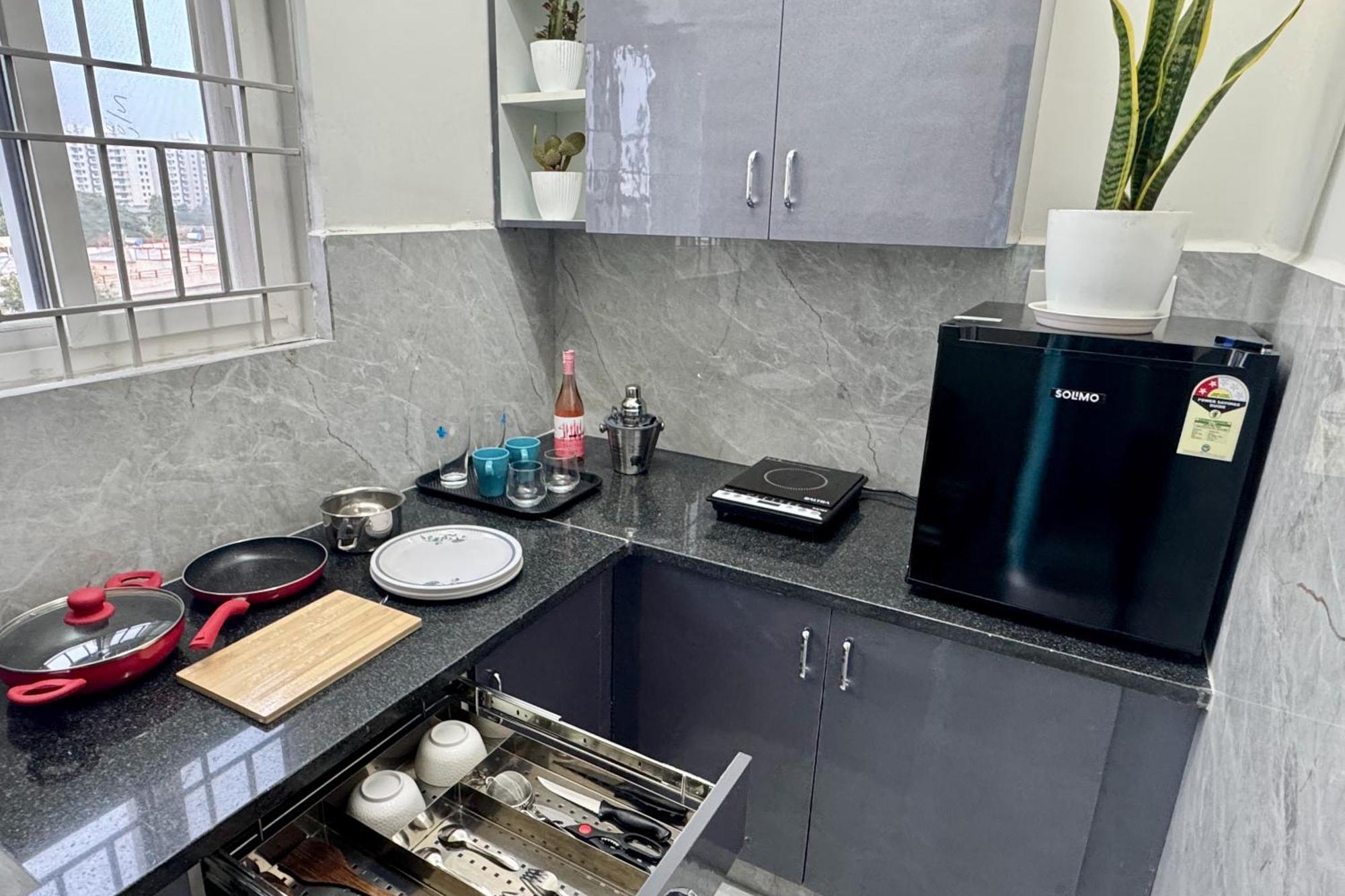 Truelife Whitefield - Premium 1 Bhk Apartments - Prime Location - Easy Access To Main Rd - Metro - Itpl - Fast Wifi - Kitchen - Smart Tv - Power Backup - Park - Garden Views Bengaluru Kültér fotó